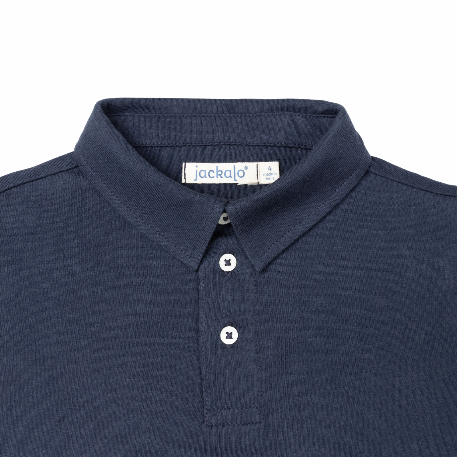 Organic cotton Navy Polo from Jackalo