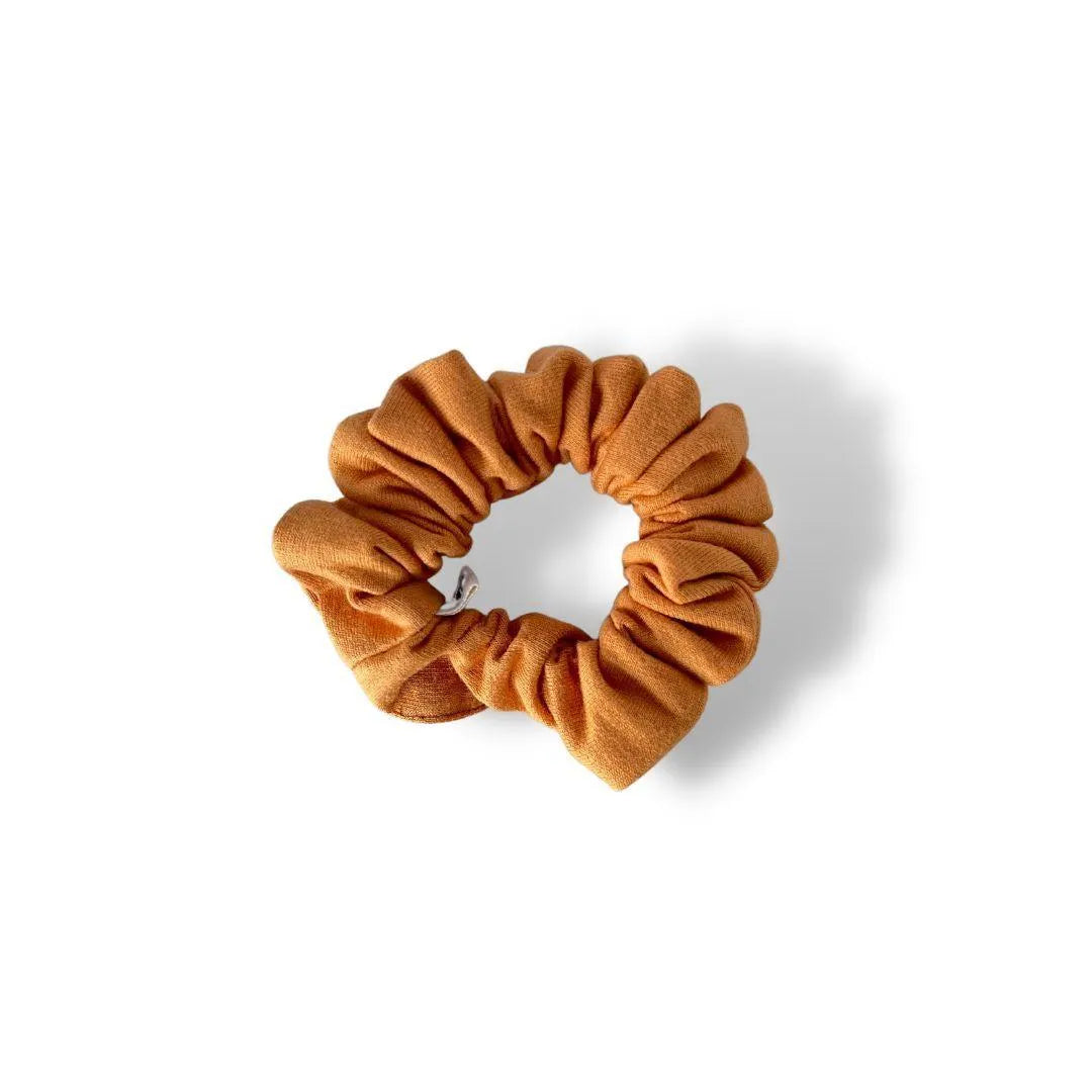 A tan scrunchy