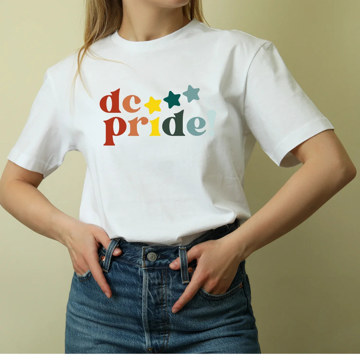 Adult Love and Pride Organic T-shirt