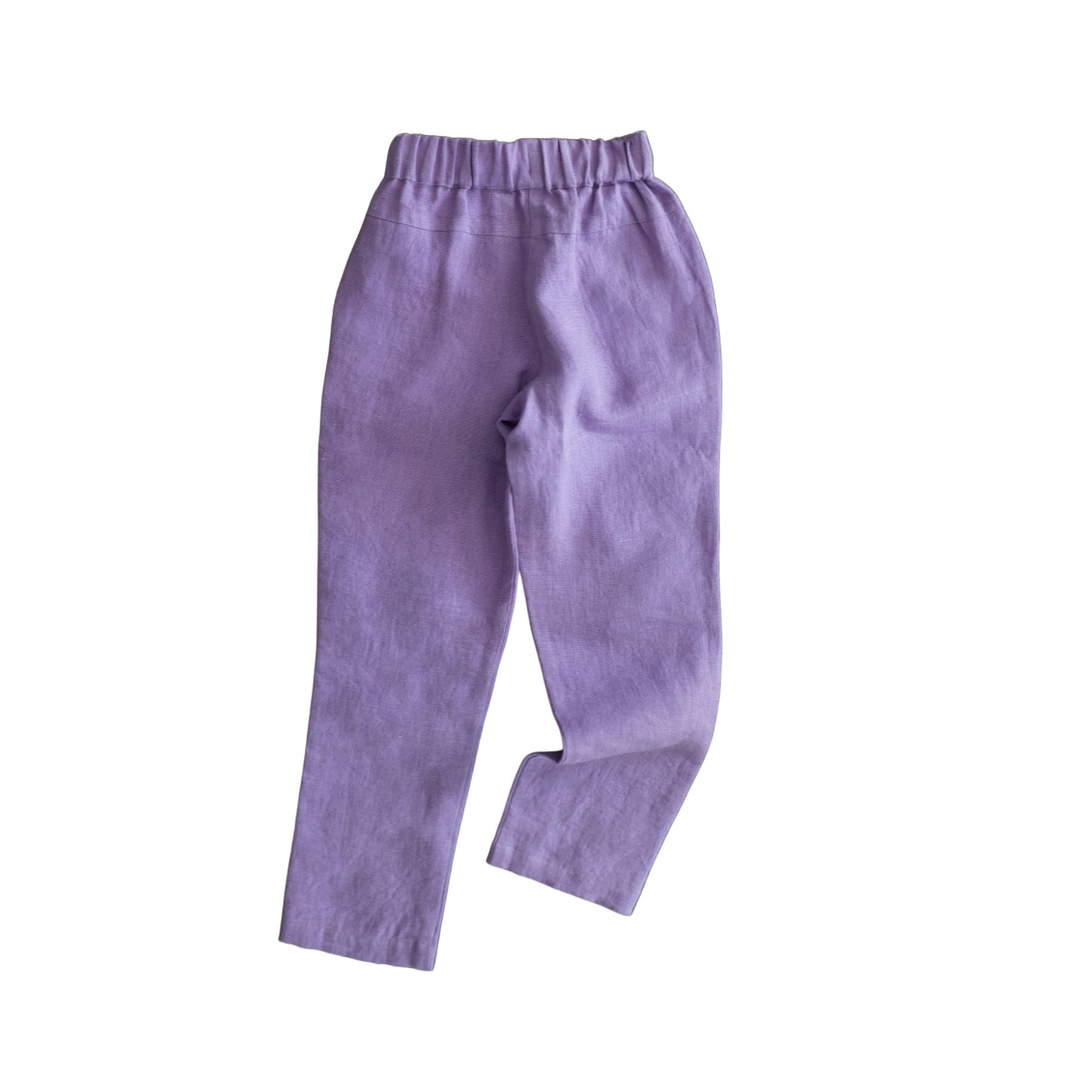 Ash Linen Pants - Lilac