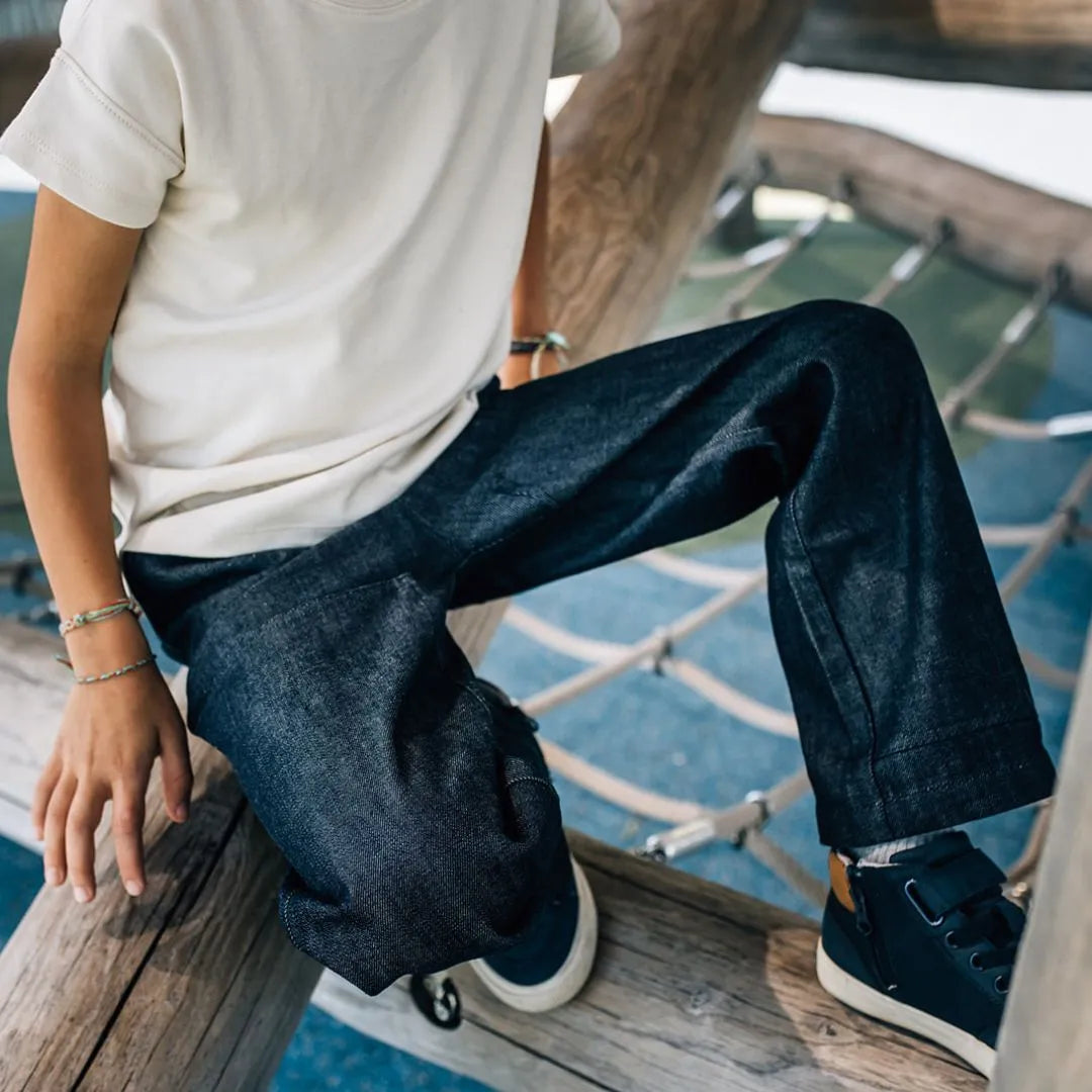 Organic cotton jeans for kids. Jules Jeans by Jackalo