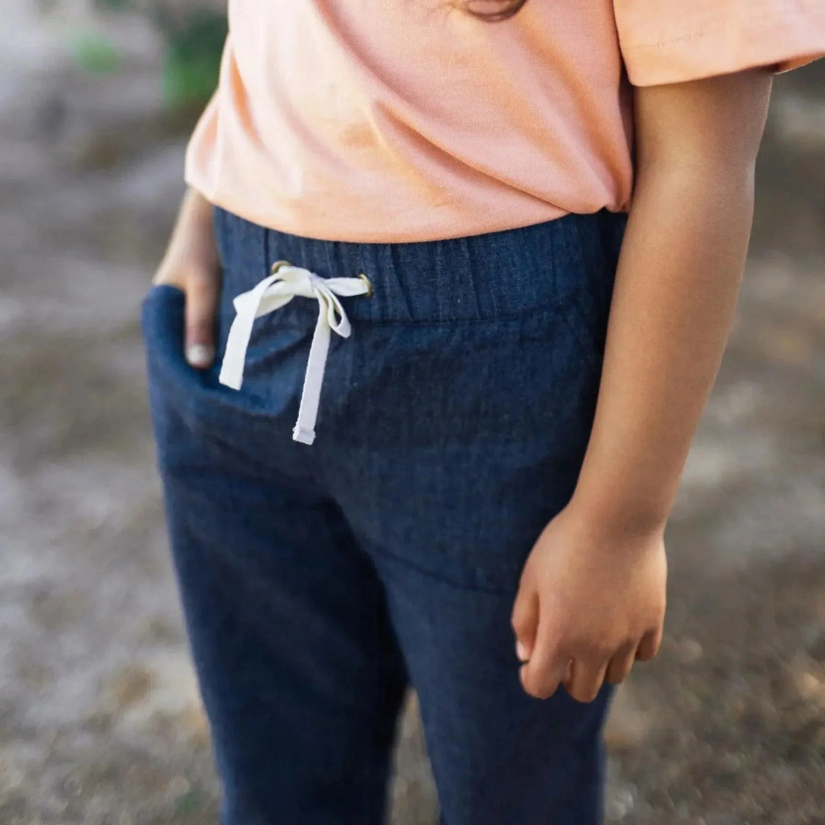 Jules Light Denim Pants - Jackalo