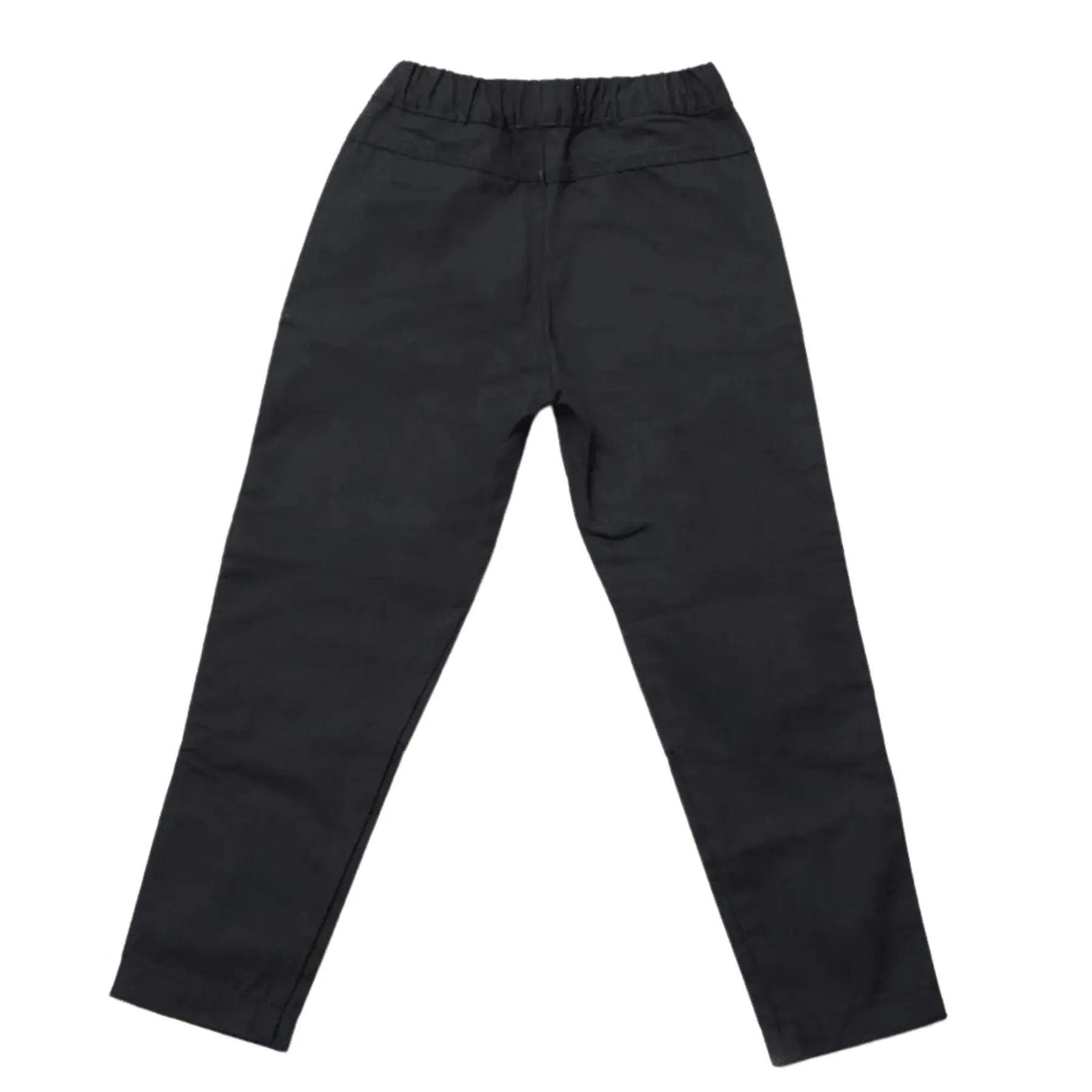 Organic kids pants | Reinforced Knee | Gray Twill | Jackalo