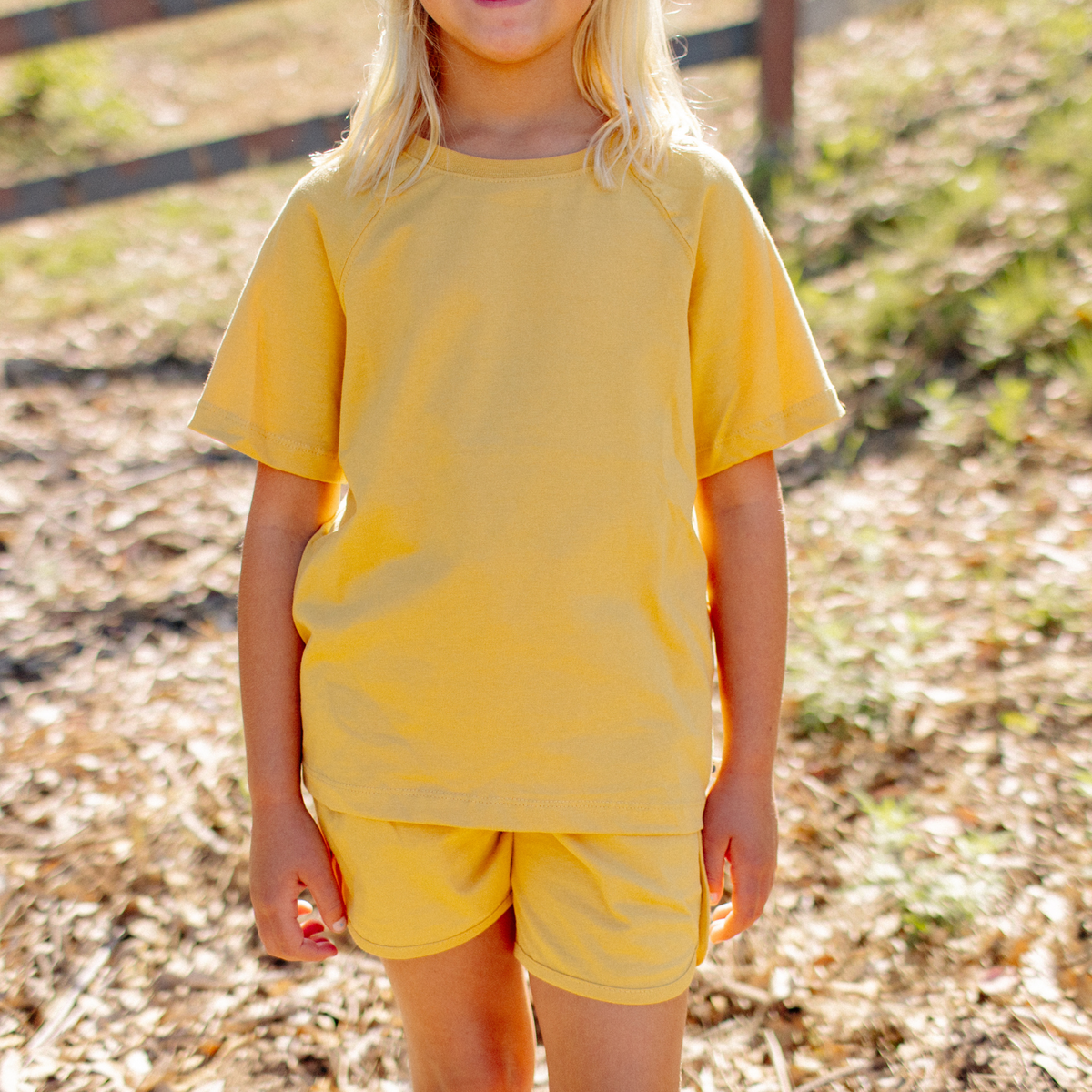 Frankie T-Shirt - Ochre - Jackalo