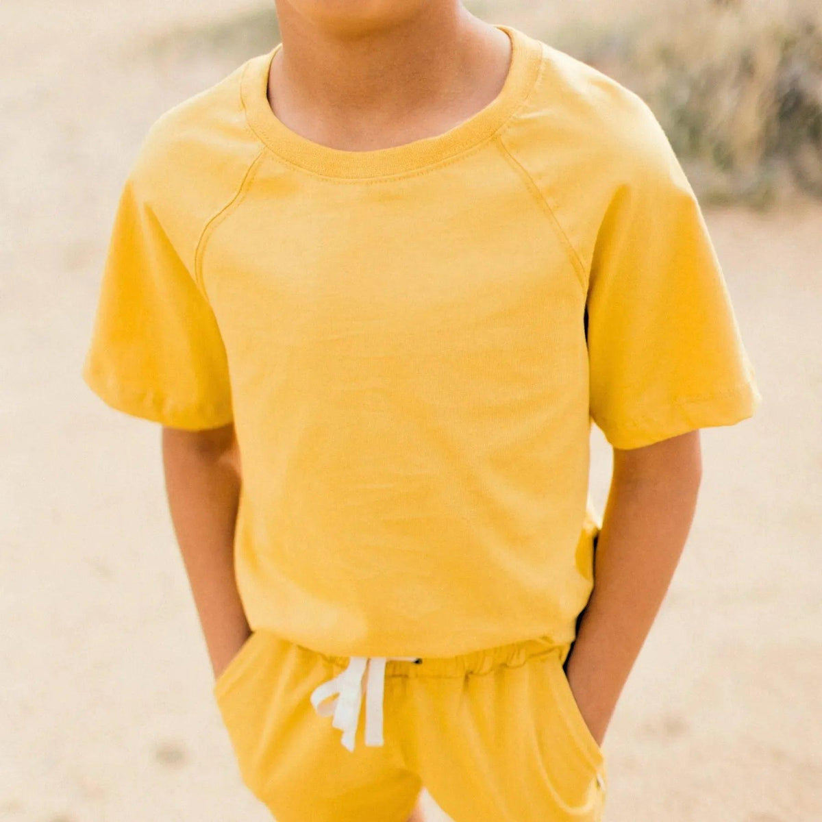 Frankie T-Shirt - Ochre - Jackalo