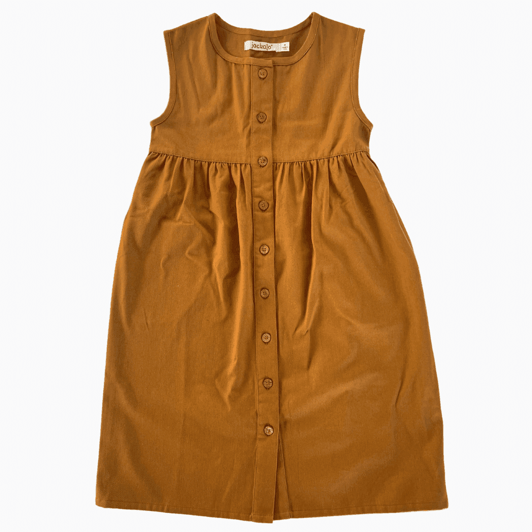 Jo Dress - Acorn - Sample - Size 4, 8, 12 - Jackalo