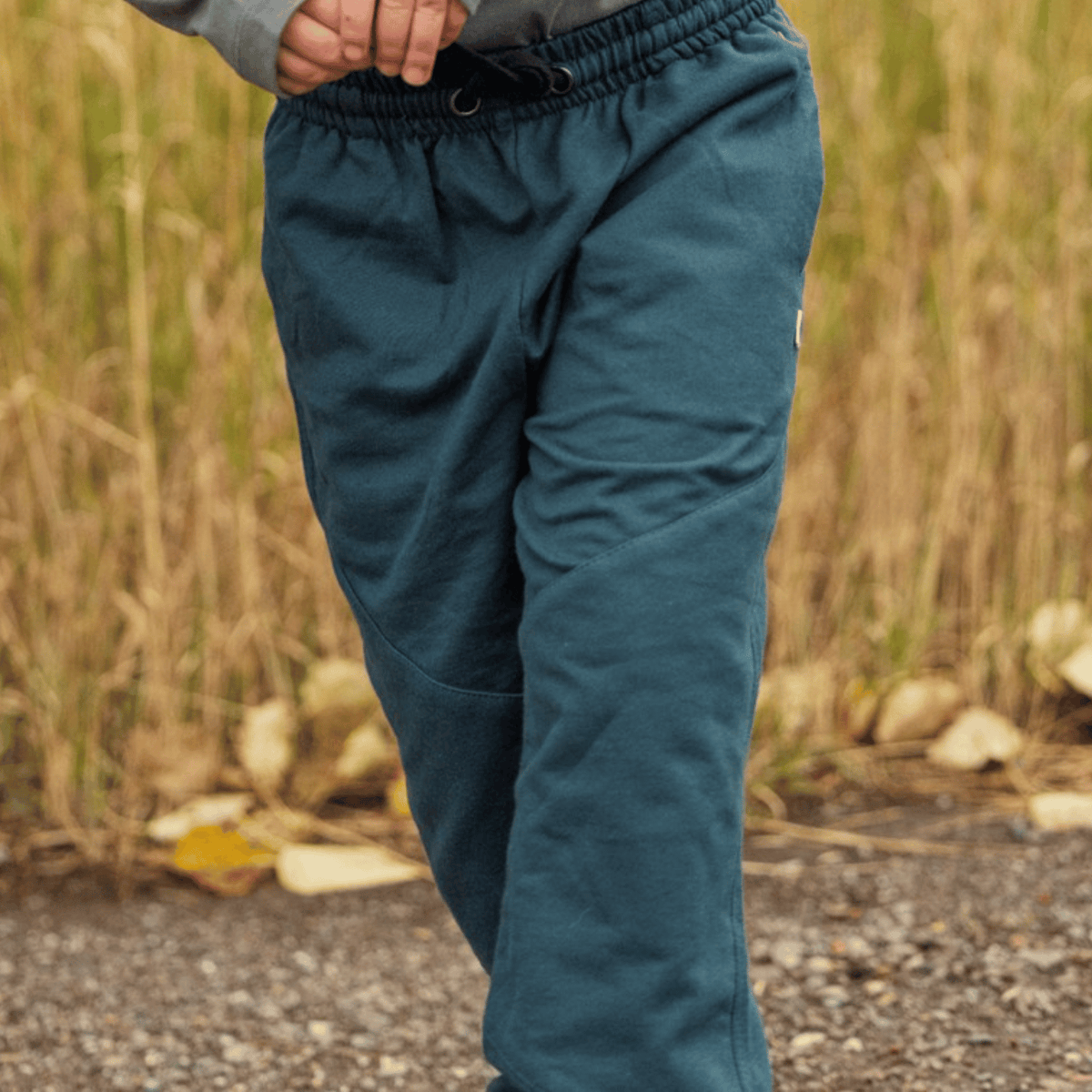 Organic Cotton James Classic Relaxed Sweatpant - Deep Green