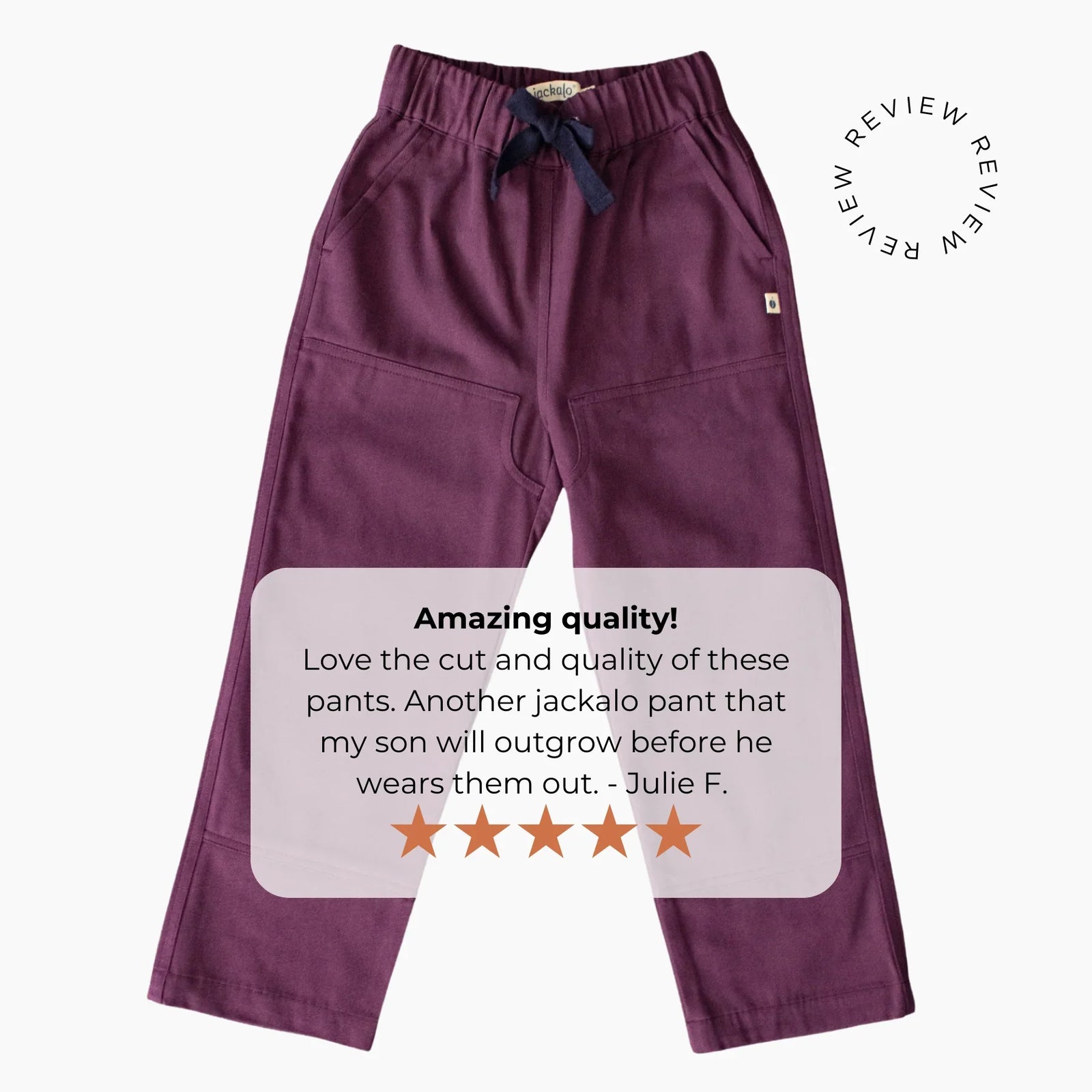 Organic kids pants review