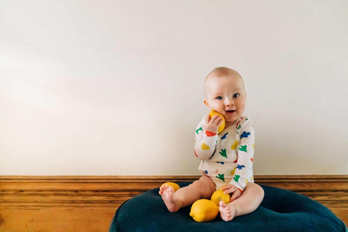 Pre-Loved Organic Pima Cotton Wrap Front Bodysuit ♻️