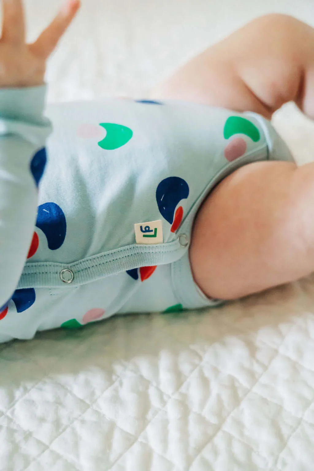 Pre-Loved Organic Pima Cotton Wrap Front Bodysuit ♻️