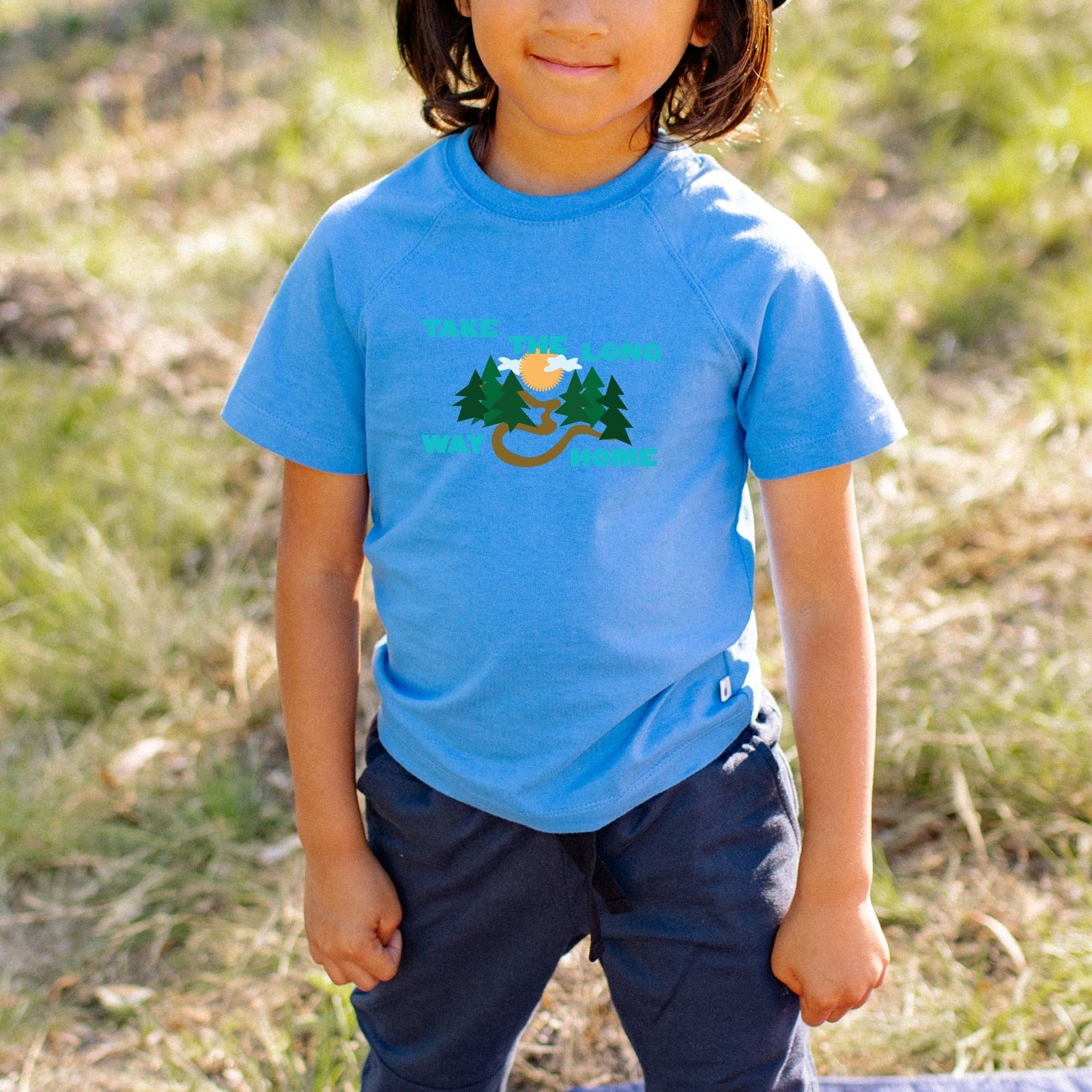 Organic Cotton Long Way Home T-Shirt