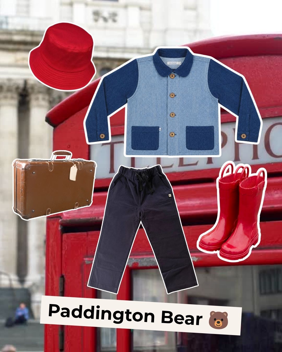 Paddington Bear Halloween Costume